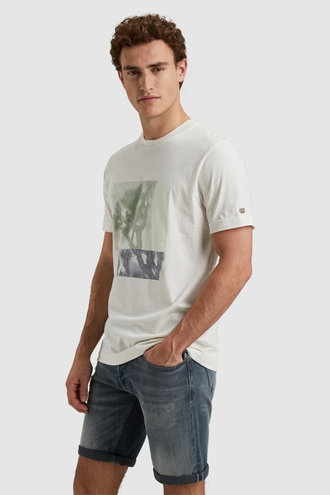 Cast Iron short sleeve r-neck regular fit si